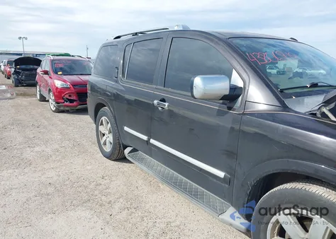 2011 Nissan Armada Platinum from USA, damaged, VIN 5N1BA0NF9BN610354